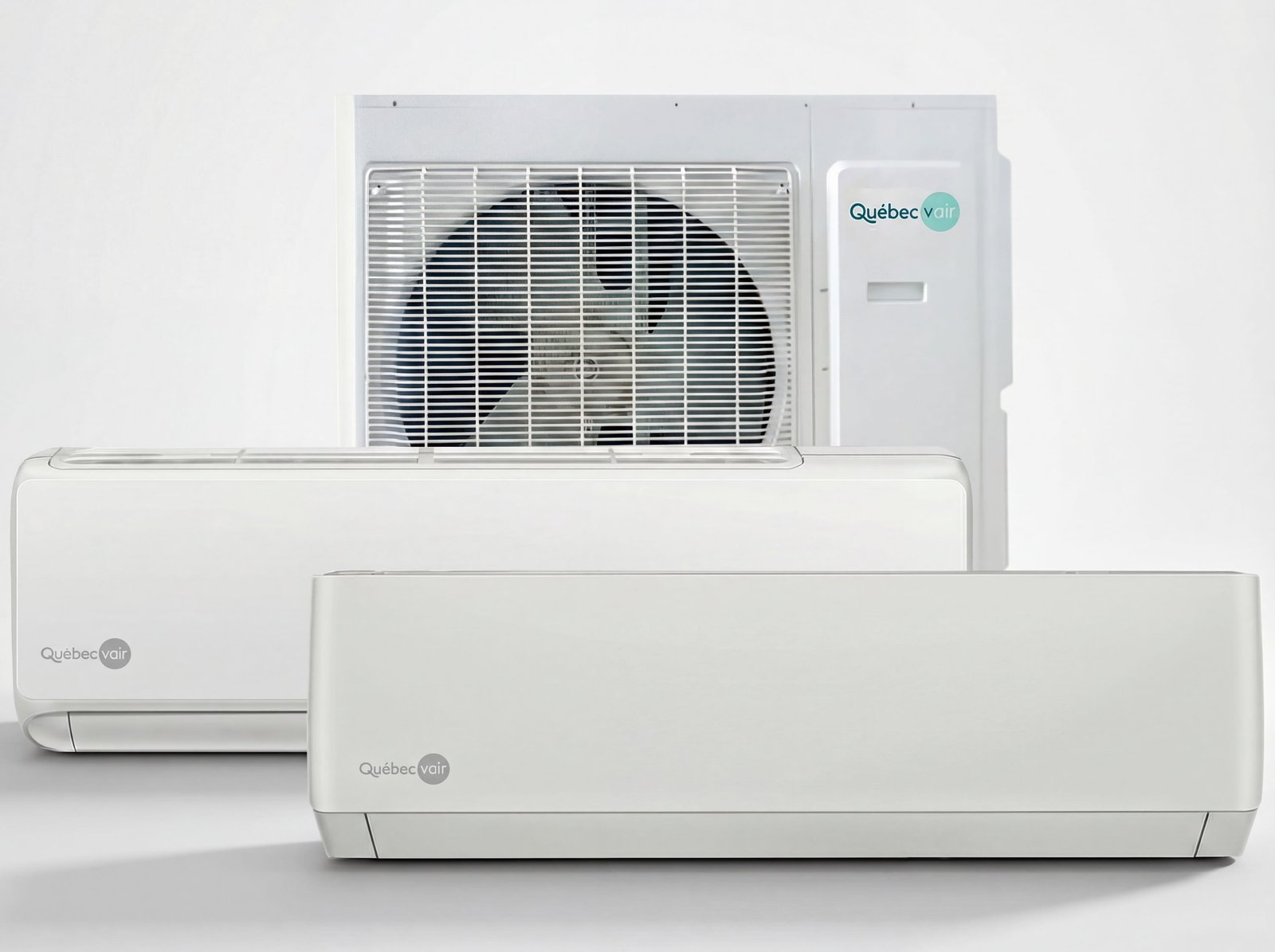 Thermopompe murale Québec Vair Ultimate — unité intérieure + extérieure